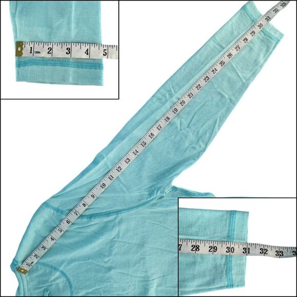 Ocean & Coast Long Sleeve Lightweight Blue Sweatshirt Size Large 100% Cotton - Picture 15 of 15